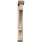 Ekena Millwork Balboa Slat Smooth Bracket w/ Offset Brace, Douglas Fir, 5 1/2"W x 36"D x 44"H BKT0604X36X44BOA06SDF - alternate 4